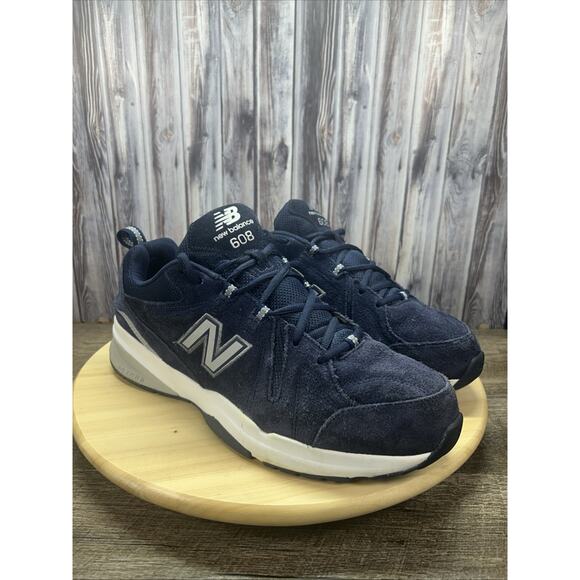 Size 13 - New Balance 608v5 Navy Blue D Width Pre Owned - Picture 1 of 7